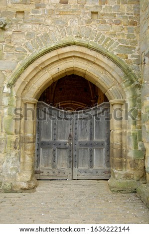 Similar – Image, Stock Photo Bow out Goal Archway