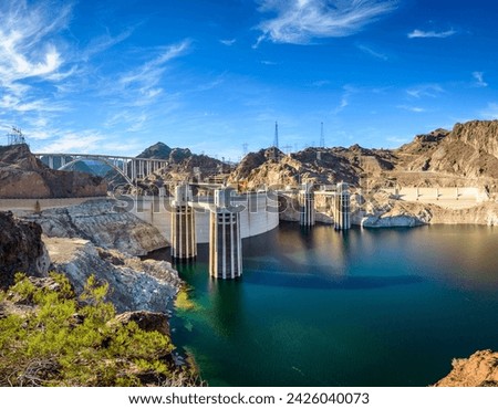 Similar – Image, Stock Photo Hoover Dam