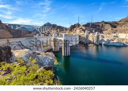 Similar – Image, Stock Photo Hoover Dam