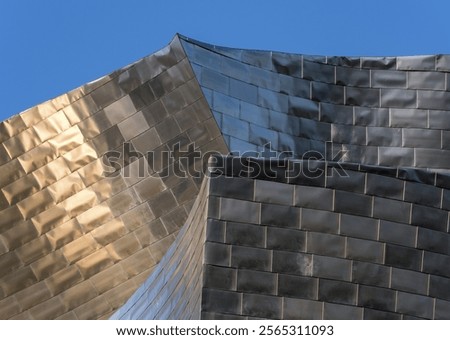 Similar – Image, Stock Photo building architecture in Bilbao city Spain, travel destination