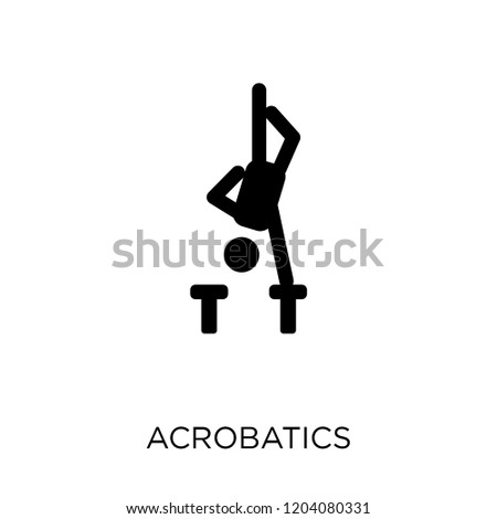 Acrobatics icon. Acrobatics symbol design from Circus collection. Simple element vector illustration on white background.