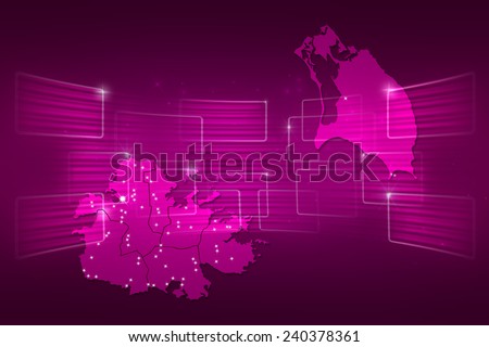 antigua and barbuda Map World map News Communication delivery pink
