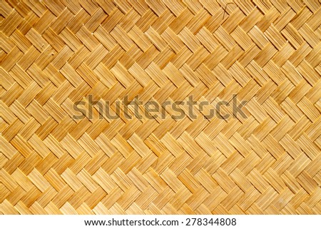 weave bamboo,brown pattern Thailand culture background photo