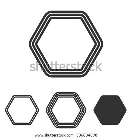 Modern Hexagon Background Vector Image | 123Freevectors