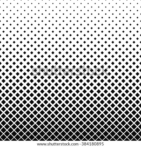 Repeating black and white abstract square pattern design background