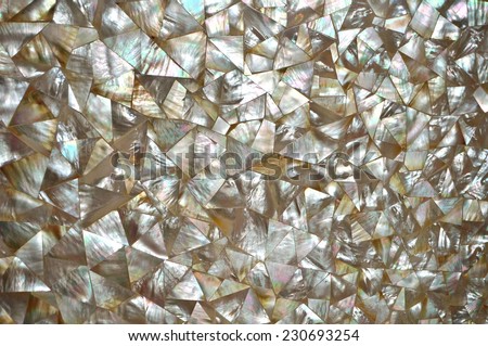 Mother of Pearl abstract mosaic background