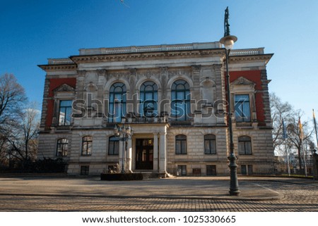 Magdeburg facades on Fürstenwall
