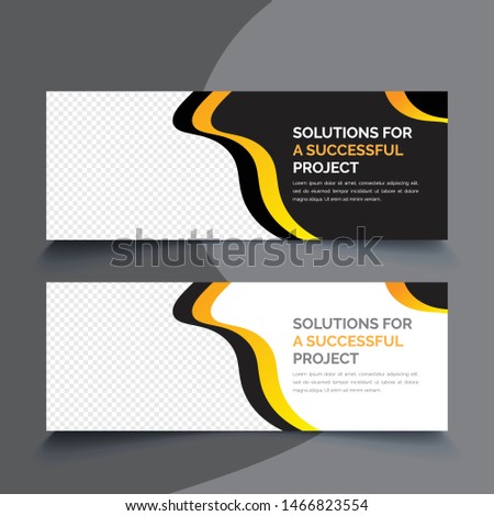 corporate business web banner template