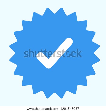 Verification - Guaranteed stamp or verified badge. Verified icon stamp. Approved icon vector. Checklist icon vector.