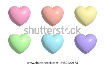 Similar – Image, Stock Photo rainbow heart sticker on mailbox