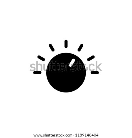 audio controller icon. audio controller vector illustration on white background for web and apps.