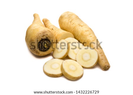 Similar – Image, Stock Photo Parsnips pastinake