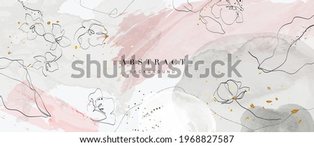 Similar – Image, Stock Photo Monsterra leaf and eucalyptus