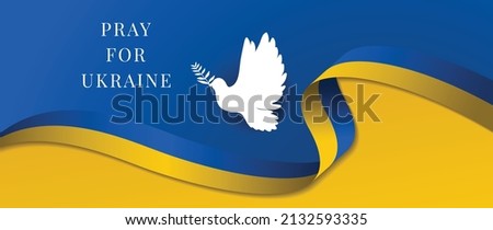 Similar – Image, Stock Photo peace Peace War Ukraine