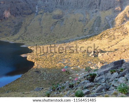 Similar – Image, Stock Photo Lake Michaelson