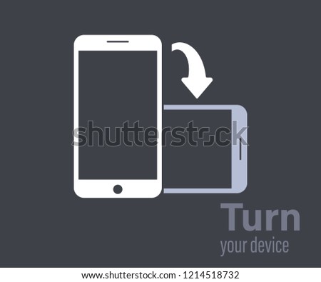 Rotate phone, change screen orientation filled vector icon. Modern simple isolated sign. Pixel perfect vector illustration for logo, website, mobile app and other designs