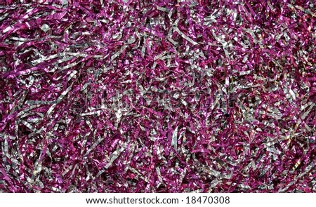 The Varicolored foil for new year\'s Decoration. Texture and background.