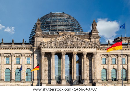 Similar – Foto Bild Zum Reichstag nach rechts