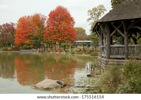 Prospect Park in New York City during Autumn