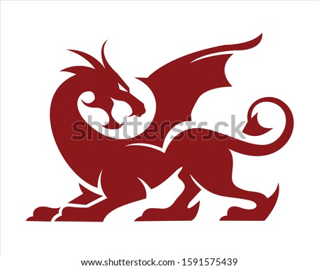 Welsh Dragon Drawing | Free download on ClipArtMag