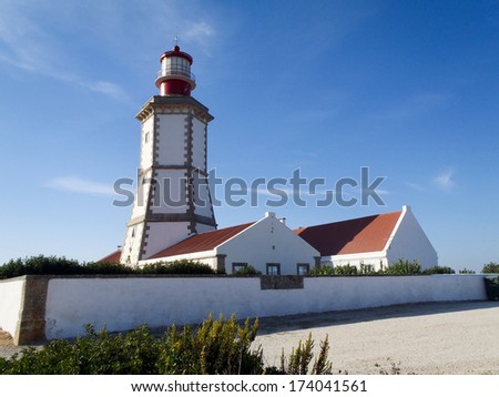 Spain and Portugal - lighthouses and the ocean coast