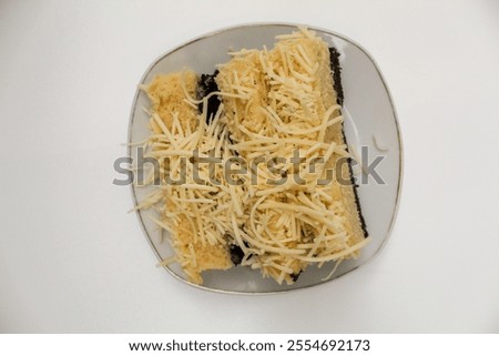 Similar – Image, Stock Photo small vanilla and chocolate muffins illuminated by the morning light ready for breakfast