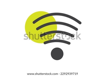 The Wi-Fi icon is a well-known symbol used to indicate the presence of a wireless network connection on electronic devices, The Wi-Fi icon is used to denote the availability of wireless internet acces