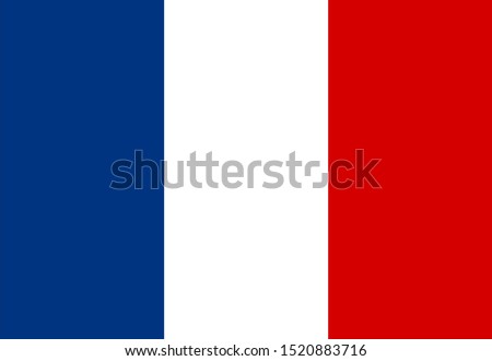 the national flag of france