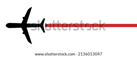 albania plane icon vector illustration. isolated on white background
