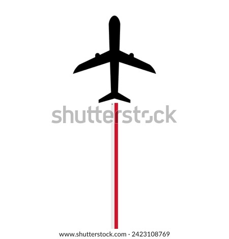 malta plane icon vector illustration. isolated on white background