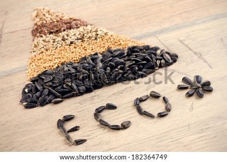 Cereal Grains and Seeds : Rye, Wheat, Barley, Oat, Sunflower, Flax