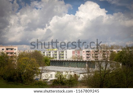 Similar – Foto Bild Plattenweise DDR Neubau