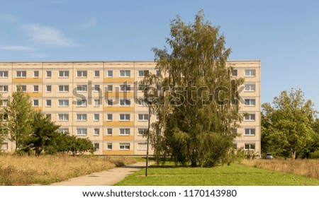 Similar – Foto Bild Plattenweise DDR Neubau