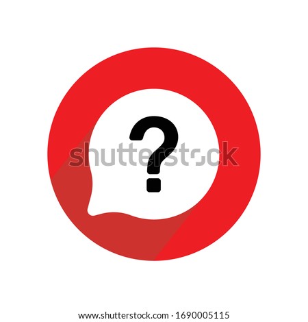 Question mark icon , FAQ icon help icon , Information Icon vector file