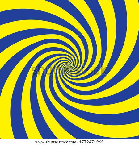 yellow-navy blue twist in the background vector