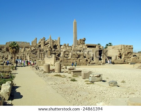 Karnak - ancient temple of Egypt, Luxor.\
\
To see similar images, please VISIT MY GALLERY.