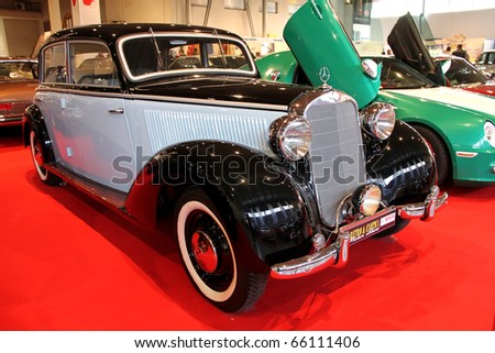 KIEV - OCTOBER 29: Yearly automotive-show \
