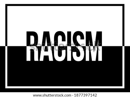 Similar – Image, Stock Photo Racism in America / USA