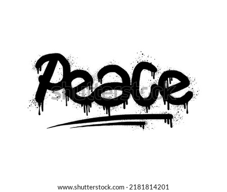 Similar – Image, Stock Photo peace Peace Characters