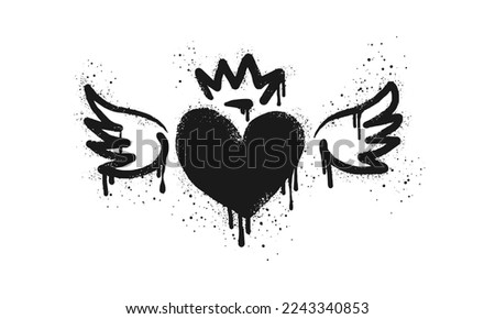 Similar – Image, Stock Photo Heart drops