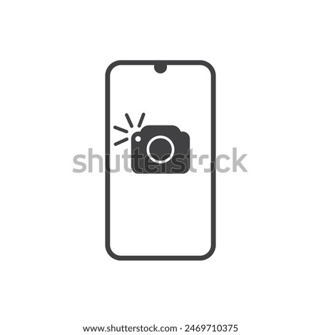 Telephone icon flat design vector