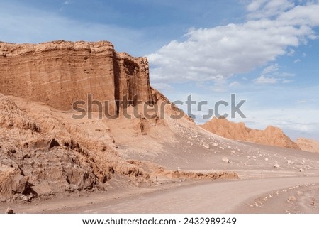 Similar – Image, Stock Photo bizarre rock formations called fairy chimneys in Cappadocia, Turkey