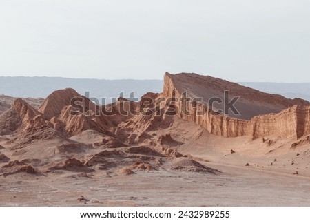 Similar – Image, Stock Photo bizarre rock formations called fairy chimneys in Cappadocia, Turkey