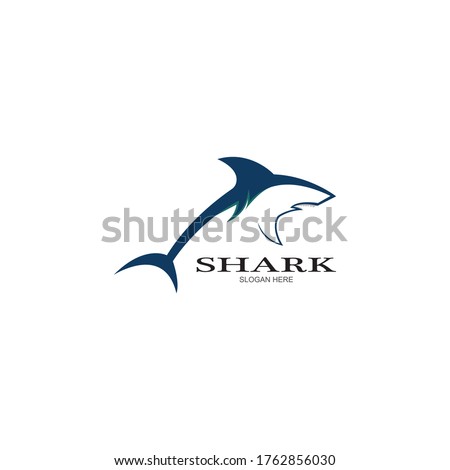 Shark Logo vector Template illustration design