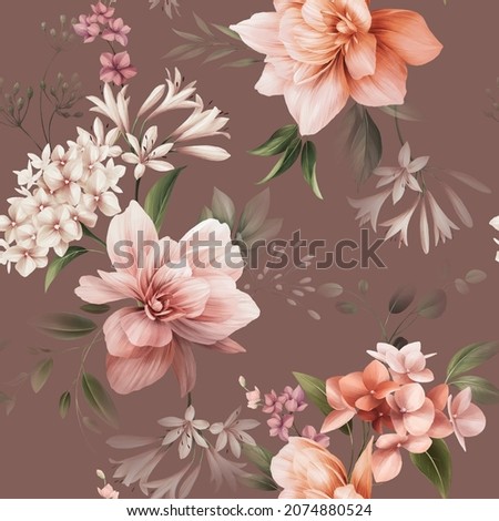 Similar – Image, Stock Photo Green bouquet and oriental carpet