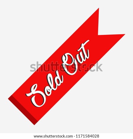 Sold Out Flag