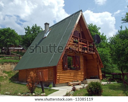 Turist House In The Mountains. Stock Photo 13385119 : Shutterstock