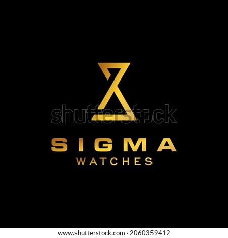 Sigma Luxury watches logo for a clock company