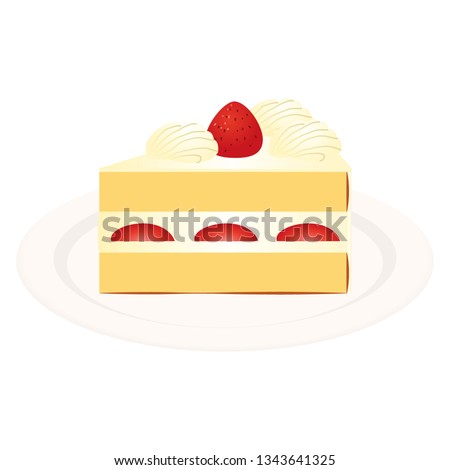 Illustration of the shortcake