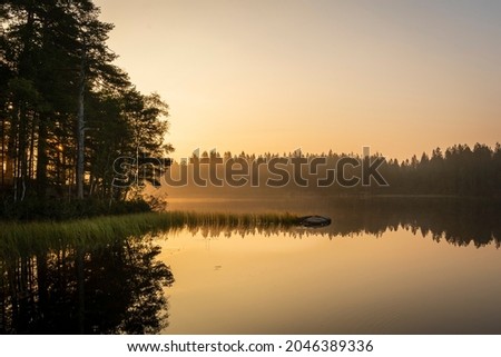 Similar – Image, Stock Photo In the morning